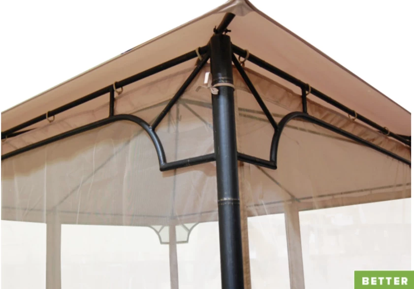 Gazebo Parts Direct Bamboo Look Gazebo Replacement Canopy L-GZ136PST - RIPLOCK 350 2 Gazebo Parts Direct Bamboo Look Gazebo Replacement Canopy L-GZ136PST - RIPLOCK 350 - Image 2