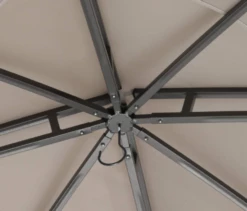 Gazebo Parts Direct 11' X 11' Gazebos Patio Garden Gazebo With Mosquito Netting, Double Soft-top (Light Gr -Deals Gazebo Parts Direct Store 11X11B