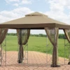 Gazebo Parts Direct Replacement Canopy For The Callaway Gazebo - Standard 350 - Beige