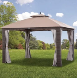 Gazebo Parts Direct Replacement Canopy For Wicker Domed Gazebo - Standard 350 - Beige