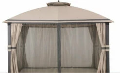 Gazebo Parts Direct Replacement Screen For Broyhill Eagle Brooke And Ashford Gazebo - 350 - Beige