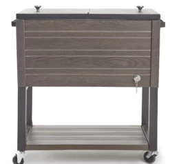 Gazebo Parts Direct Wood Look 60-Quart Outdoor Rolling Cooler 7 Gazebo Parts Direct Wood Look 60-Quart Outdoor Rolling Cooler -Deals Gazebo Parts Direct Store COOLER12822C