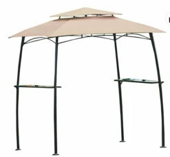 Gazebo Parts Direct Replacement Canopy Top Cover For The Curved Leg Dome Grill Gazebo - RipLock 350