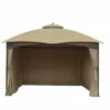 Gazebo Parts Direct Lowes Allen And Roth 10 X 12 Gazebo Universal Privacy Curtains TPGAZ2303A Flash Sale