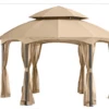 Gazebo Parts Direct Replacement Canopy And Netting For Heritage Gazebo L-GZ793PST-E - Riplock 350