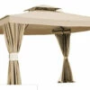 Gazebo Parts Direct Replacement Canopy Top Cover For Living Home 10 X 12 Gazebo - Riplock 350 - Beige