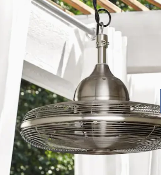 Gazebo Parts Direct Allen + Roth Valdosta 20-in Brushed Nickel Indoor/Outdoor Ceiling Fan (3-Blade) 3 Gazebo Parts Direct Allen + Roth Valdosta 20-in Brushed Nickel Indoor/Outdoor Ceiling Fan (3-Blade) - Image 3