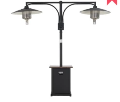 Gazebo Parts Direct AmberCove Outdoor Patio 64,000 BTU Black Steel Propane Gas Dual Heater With Table Top For Commercial & Residential Use 13 Gazebo Parts Direct AmberCove Outdoor Patio 64,000 BTU Black Steel Propane Gas Dual Heater With Table Top For Commercial & Residential Use -Deals Gazebo Parts Direct Store PATIOHEATER