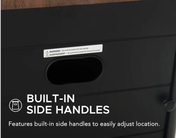 Gazebo Parts Direct AmberCove Outdoor Patio 64,000 BTU Black Steel Propane Gas Dual Heater With Table Top For Commercial & Residential Use 5 Gazebo Parts Direct AmberCove Outdoor Patio 64,000 BTU Black Steel Propane Gas Dual Heater With Table Top For Commercial & Residential Use - Image 5