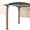 Gazebo Parts Direct Tan Replacement Canopy For Woodgrain Pergola A10649869800/A1045902/A106545900 Sold At Lowes/Rona/SunNest