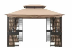Gazebo Parts Direct Sesame Replacement Canopy For Gt Soft Top W/ Flwr Boxes Gazebo (11x13 FT) Sold At Lowe's