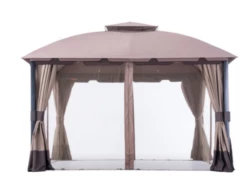 Gazebo Parts Direct Replacement Mosquito Netting For South Hampton Gazebo (11x13 FT) L-GZ659PST Sold At BigLots