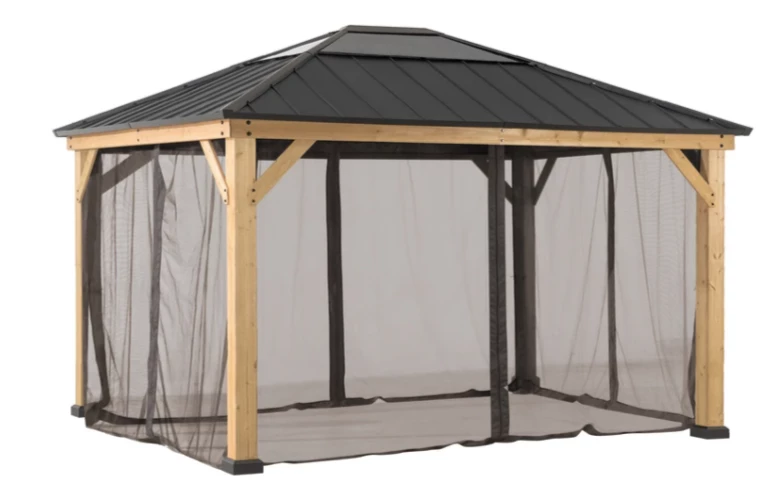 Gazebo Parts Direct Sunjoy Universal Mosquito Netting For 11 Ft. ×13 Ft. Wood-Framed Gazebos 1 Gazebo Parts Direct Sunjoy Universal Mosquito Netting For 11 Ft. ×13 Ft. Wood-Framed Gazebos
