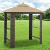 Gazebo Parts Direct Replacement Canopy Top Cover For Dome Wicker Grill Gazebo - RipLock 350