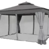 Gazebo Parts Direct Replacement Canopy For Allen+Roth Easy Up Gazebo (10X12 Ft) Sold At Lowe's, Light Grey