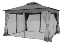 Gazebo Parts Direct Replacement Canopy For Allen+Roth Easy Up Gazebo (10X12 Ft) Sold At Lowe's, Light Grey