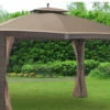 Gazebo Parts Direct Replacement Canopy For The Halcombe Gazebo - Standard 350 -Dark Brown