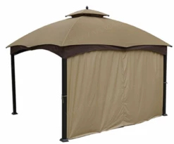 Gazebo Parts Direct Universal 12-ft Privacy Panel Curtain/Side Wall Sunshade (One Side Only)