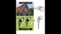 Gazebo Parts Direct 10W Landscape Lights 12V 24V 1000LM Warm White Low Voltage LED Waterproof Outdoor Lights (10Pack) -Deals Gazebo Parts Direct Store image 14bea8af 6ef6 41ba ada8 68bead3a1617