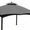 Gazebo Parts Direct Lowes Allen And Roth 10 X 12 Gray Gazebo Canopy New G-12S004B-1/GF-12S004BT FLASH SALE TODAY