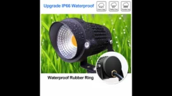 Gazebo Parts Direct 10W Landscape Lights 12V 24V 1000LM Warm White Low Voltage LED Waterproof Outdoor Lights (10Pack) -Deals Gazebo Parts Direct Store image 1a89dc31 b072 4012 a830 050f727a8998