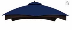 Gazebo Parts Direct Navy Lowes Allen And Roth10 X 12 Gazebo Canopy New G-12S004B-1/GF-12S004BT