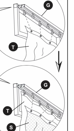 Gazebo Parts Direct Plastic Slide J Hooks For Gazebo Curtains/Mosquito Netting/The Track Of Lowe's Allen Roth #GF-12S004B,TPGAZ1-002 Gazebo - Quantity Of 36 5 Gazebo Parts Direct Plastic Slide J Hooks For Gazebo Curtains/Mosquito Netting/The Track Of Lowe's Allen Roth #GF-12S004B,TPGAZ1-002 Gazebo - Quantity Of 36 -Deals Gazebo Parts Direct Store image 46a79f29 32c0 486e b211 c95e285bee28