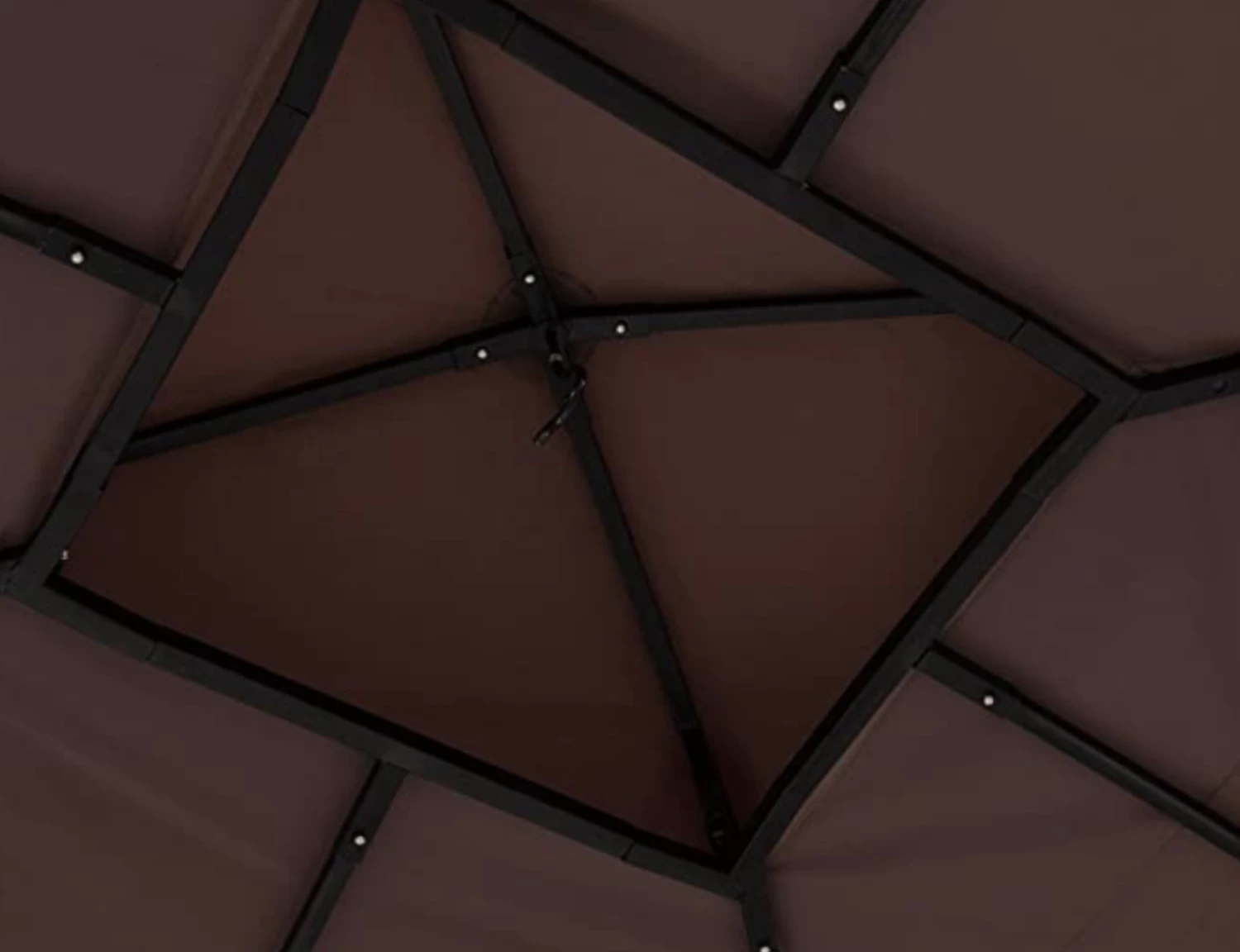 Gazebo Parts Direct Replacement Canopy For South Hampton Gazebo (11x13 FT) L-GZ659PST-WV Sold At Big Lots, Brown 4 Gazebo Parts Direct Replacement Canopy For South Hampton Gazebo (11x13 FT) L-GZ659PST-WV Sold At Big Lots, Brown - Image 4