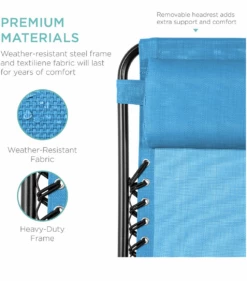 Gazebo Parts Direct Copy Of Set Of Two Adjustable Zero Gravity Lounge Chair Recliners For Patio, Pool W/Cup Holders - -Deals Gazebo Parts Direct Store image 551e69f7 c0ec 4ff3 ba70 226489cbb72a