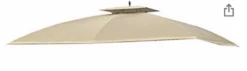 Gazebo Parts Direct Refresh Kit Replacement Canopy Curtain Mosquito Net For The Domed Gazebo L-GZ36518 10x12 Wicker Gazebo L-GZ815PST- Standard 350 - Beige 4 Gazebo Parts Direct Refresh Kit Replacement Canopy Curtain Mosquito Net For The Domed Gazebo L-GZ36518 10x12 Wicker Gazebo L-GZ815PST- Standard 350 - Beige -Deals Gazebo Parts Direct Store image 58bd70c5 366b 4df4 96c7 f2fda9eca8f0