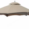 Gazebo Parts Direct Hampton Bay Gazebo Cabin Style L-GZ339PST Style Soft Top Beige
