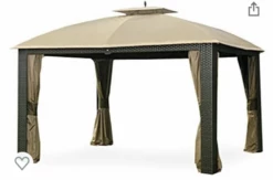 Gazebo Parts Direct Replacement Curtain For The Gazebo L-GZ365l8- Standard 350 -Beige