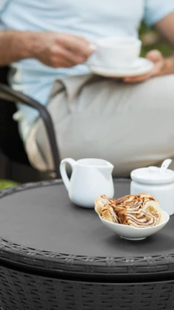 Gazebo Parts Direct COOLER TIKI BAR Outdoor Patio Furniture And Hot Tub Side Table With 7.5 Gallon Beer And Wine Cooler -Deals Gazebo Parts Direct Store image 6b319654 6e7e 489b 9eb4 99c9d5f7bc6f