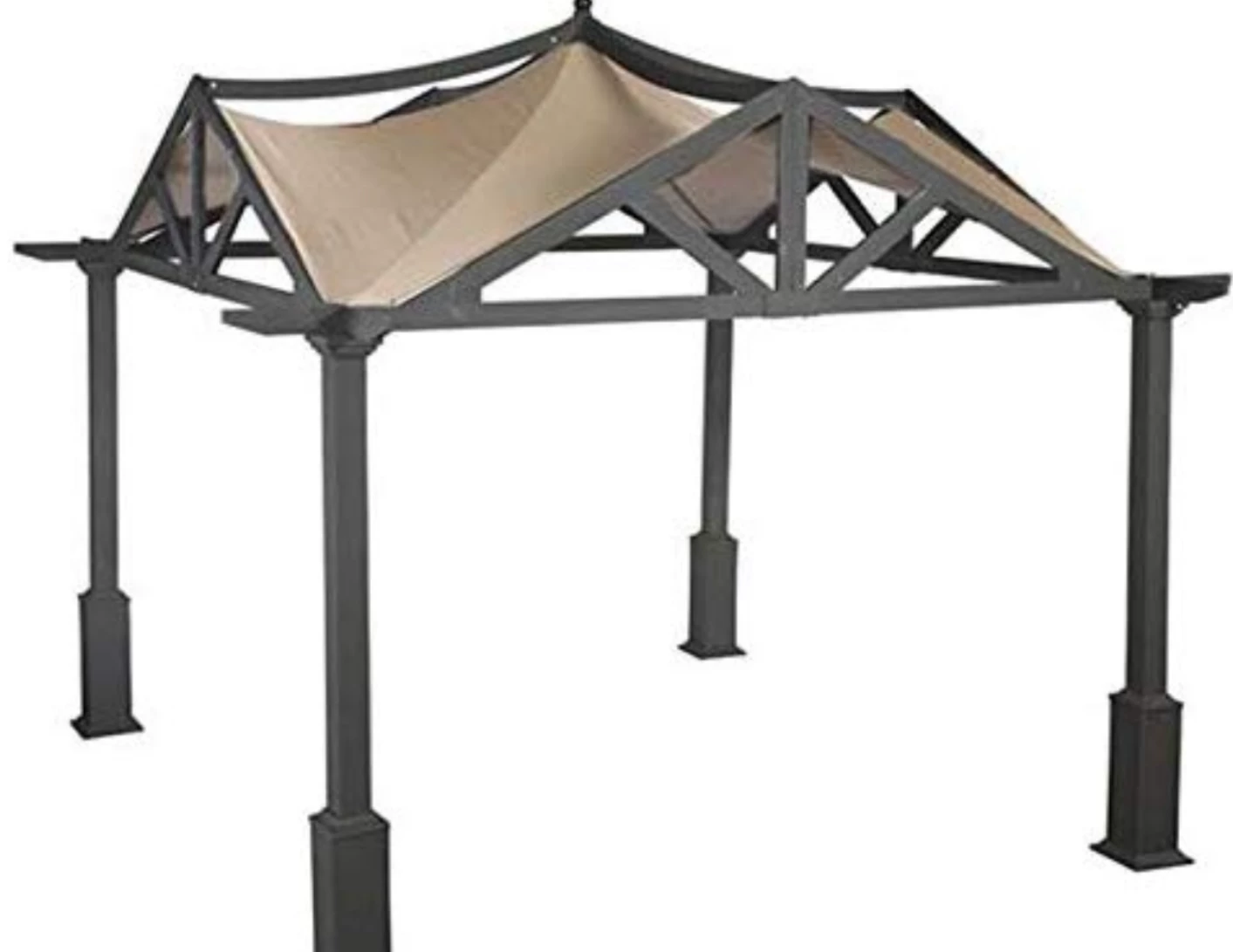 Gazebo Parts Direct Replacement Canopy Top For Lowe's 10 Ft X 10 Ft Gazebo #GF-12S039B / GF-9A037X 2 Gazebo Parts Direct Replacement Canopy Top For Lowe's 10 Ft X 10 Ft Gazebo #GF-12S039B / GF-9A037X - Image 2