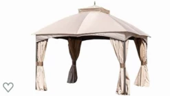 Gazebo Parts Direct Replacement Canopy Top Cover For Turnberry Gazebo L-GZ933PCO-L