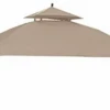 Gazebo Parts Direct Replacement Canopy For The Windsor Grill Gazebo - Standard 350 - Beige