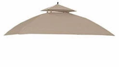 Gazebo Parts Direct Replacement Canopy For The Windsor Grill Gazebo - Standard 350 - Beige