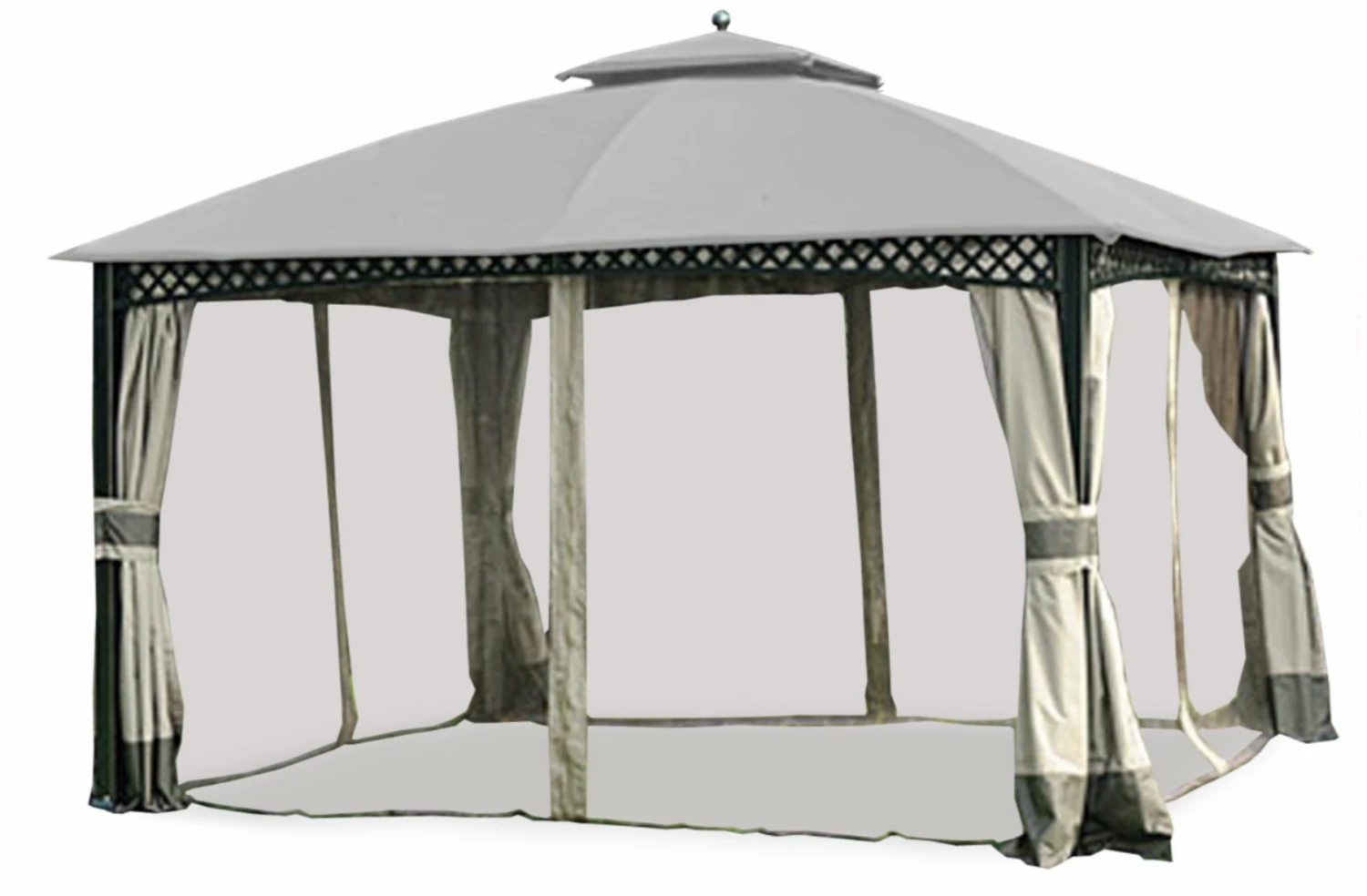 Gazebo Parts Direct Original Replacement L-GZ842PST-D 10x12 Canopy For Sold At Big Lots Beige 1 Gazebo Parts Direct Original Replacement L-GZ842PST-D 10x12 Canopy For Sold At Big Lots Beige