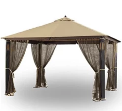 Gazebo Parts Direct Grand Resort Audio GF-14S095B Gazebo Replacement Canopy Top Cover - RipLock 350
