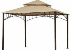 Gazebo Parts Direct Madaga Gazebo Replacement Canopy Roof For Madaga Gazebo L-GZ136PST-9C (Beige)