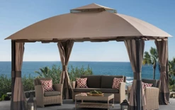 Gazebo Parts Direct Replacement Canopy For South Hampton Gazebo (11x13 FT) L-GZ659PST-WV Sold At Big Lots, Brown 5 Gazebo Parts Direct Replacement Canopy For South Hampton Gazebo (11x13 FT) L-GZ659PST-WV Sold At Big Lots, Brown -Deals Gazebo Parts Direct Store image b3e9198b 1b7d 461a ad19 433860a26bc9