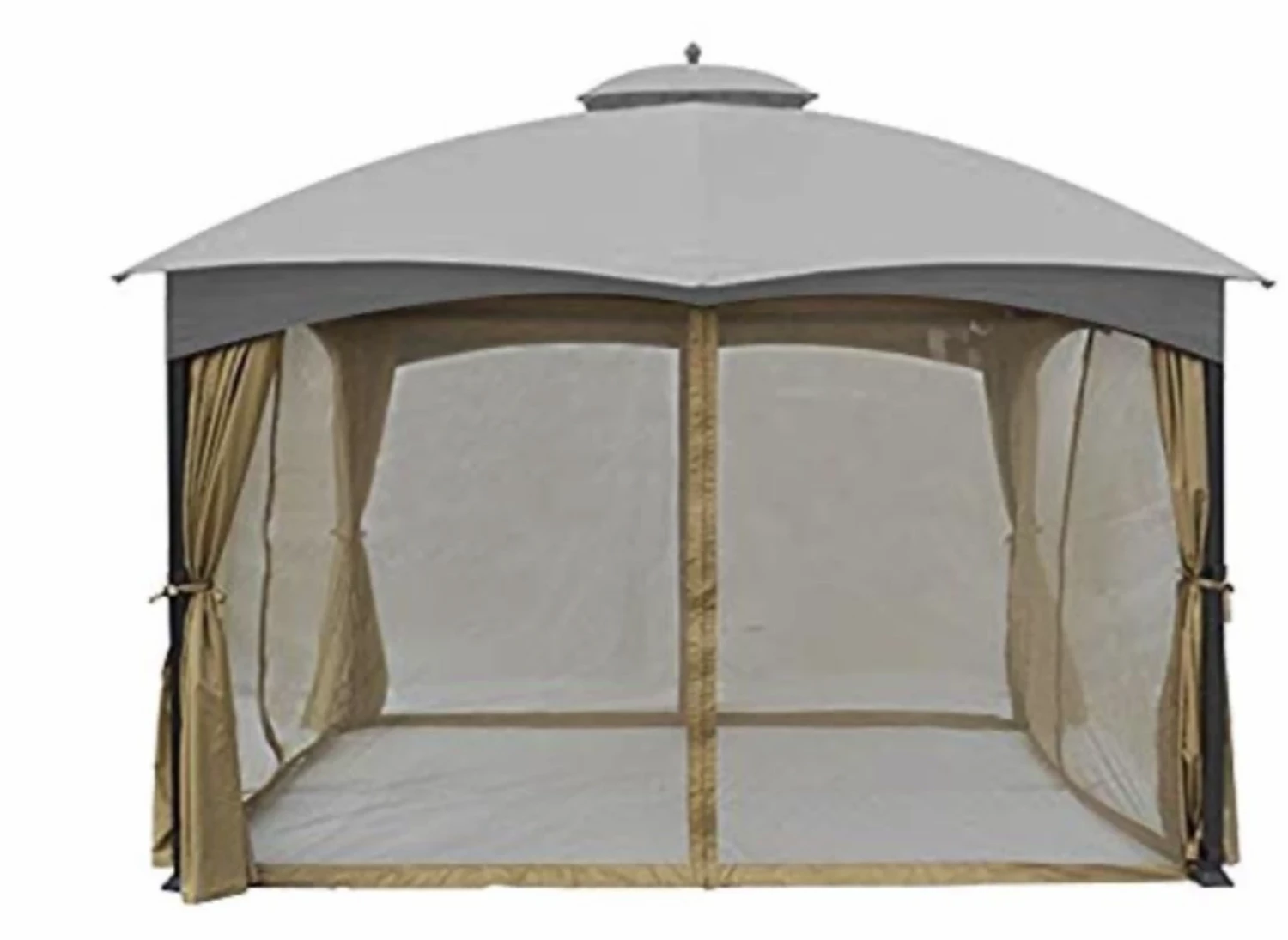 Gazebo Parts Direct Lowes Allen And Roth 10 X 12 GF12S004B & GF12S004B1 Gazebo Refresh Bundle Canopy,Bug Screen,Curtain All In One Package 4 Gazebo Parts Direct Lowes Allen And Roth 10 X 12 GF12S004B & GF12S004B1 Gazebo Refresh Bundle Canopy,Bug Screen,Curtain All In One Package - Image 4