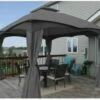 Gazebo Parts Direct LOWES GREY TPGAZ2303B 10 X 12 GAZEBO REFRESH BUNDLE CANOPY,BUG SCREEN,CURTAIN ALL IN ONE