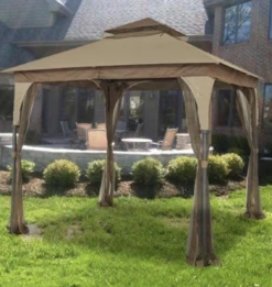 Gazebo Parts Direct Replacement Gazebo Canopy 9x9 L-GZ375PST-3
