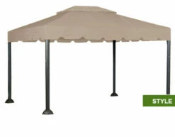 Gazebo Parts Direct Mediterra Replacement Canopy Sold At Home Depot