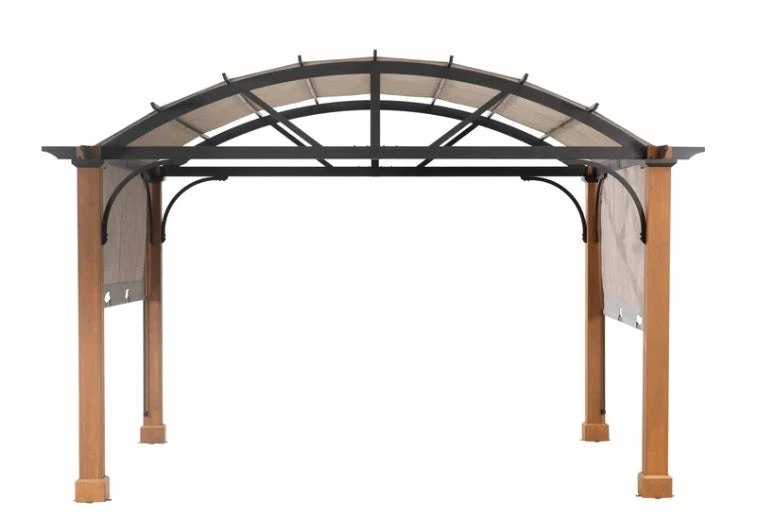 Gazebo Parts Direct Light Brown Replacement Canopy For Vandergott Pergola With Wooden Pole (10x12) Sold At Home Depot 1 Gazebo Parts Direct Light Brown Replacement Canopy For Vandergott Pergola With Wooden Pole (10x12) Sold At Home Depot