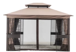 Gazebo Parts Direct Replacement Curtains (10x12 FT) L-GZ828PST-D Sold At Lowe's