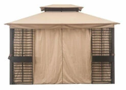 Gazebo Parts Direct Refresh Kit For Lowes Garden Box Gazebo - Riplock 350 L-GZ282PST-D Canopy , Curtain Set Screen Set