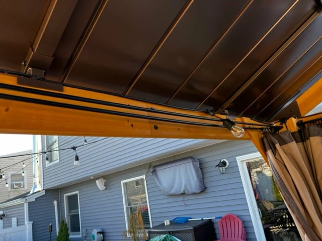 Gazebo Parts Direct WOOD SUNJOY YARDESTRY GAZEBO DUAL NETTING AND CURTAIN RODS FOR 10x12 GAZEBO 3 Gazebo Parts Direct WOOD SUNJOY YARDESTRY GAZEBO DUAL NETTING AND CURTAIN RODS FOR 10x12 GAZEBO - Image 3