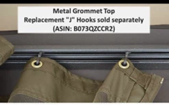 Gazebo Parts Direct Lowes Allen And Roth 10 X 12 Universal Netting Replacement Gazebo Mosquito Screen Super SALE TODAY ONLY -Deals Gazebo Parts Direct Store screenhanggrommets